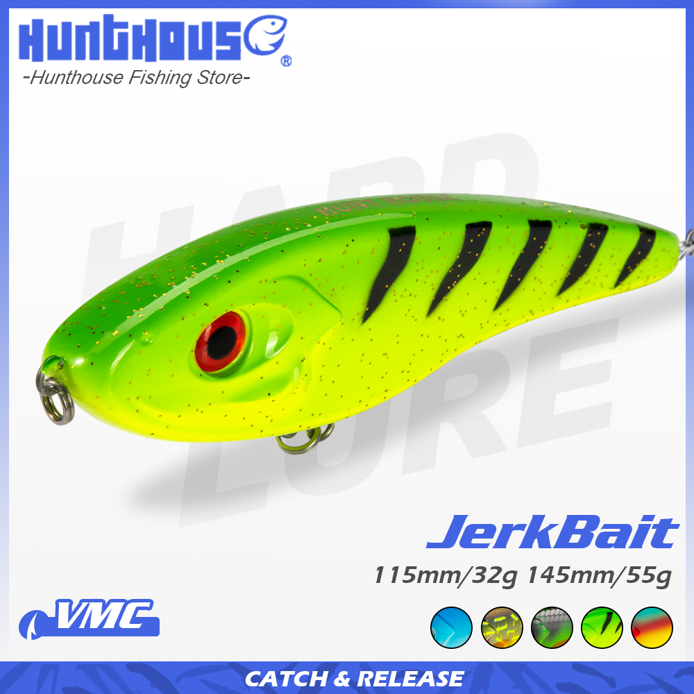 Fishing Lure Spinnerbait - Hunthouse Jerkbait Musky Buster Pike Balıkçılık