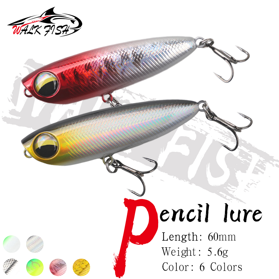 Fishing Lure Topwater - WALK FISH 1 Adet 6cm 5.6g