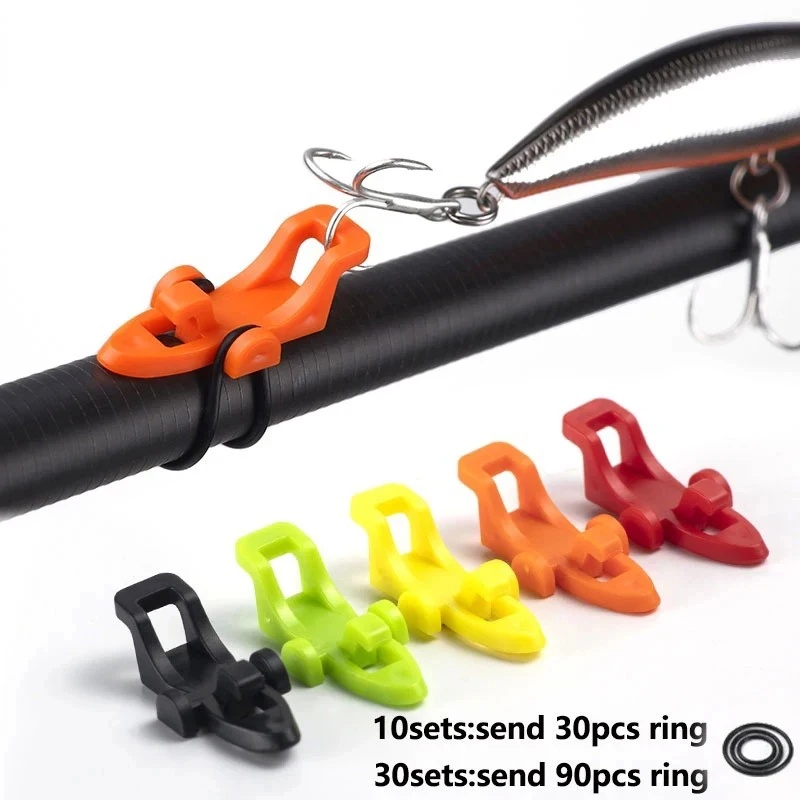 Fishing Lure Jig - 10-20 adet Olta Kamışı Kancası Tutucu