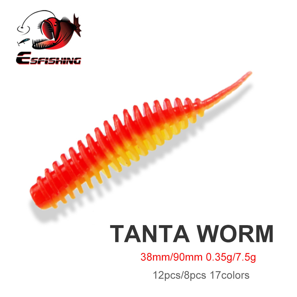 Fishing Lure Spinnerbait - ESFISHING Balıkçılık Solucan Yemi Tanta 38mm