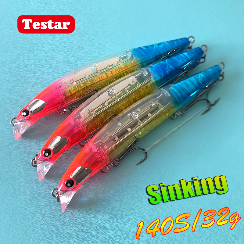 Fishing Lure Buzzbait - Testar batan Minnow yem 140mm 32g