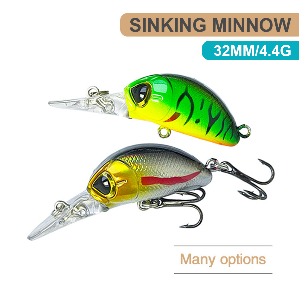 Fishing Lure Jerkbait - 3.2 cm 4.4g Balıkçılık Lures Batan