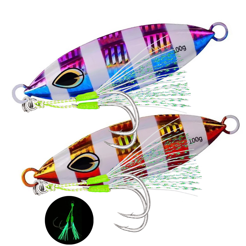 Fishing Lure Spinner - 1 adet Yüksek Kaliteli Metal Gece