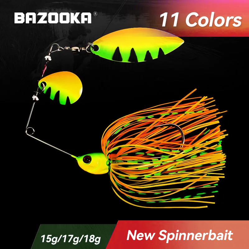 Bazuka 15g 18g Spinnerbait Bal - Fishing Lure Topwater incelemesi ve fiyatı