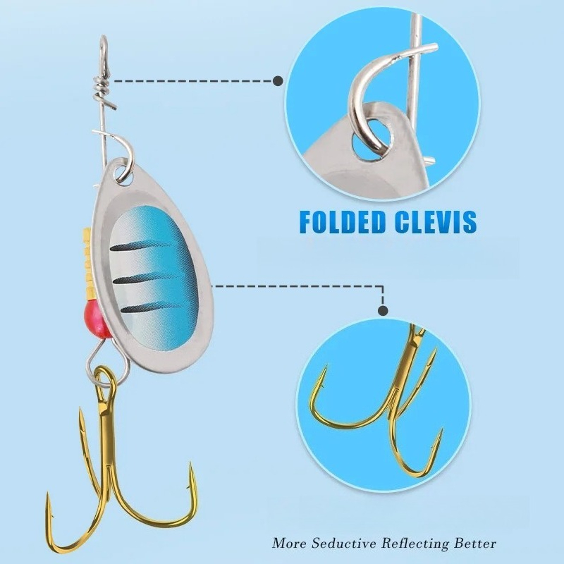 Yeni Metal Kaşık Spinner Balık - Fishing Lure Crankbait incelemesi ve fiyatı