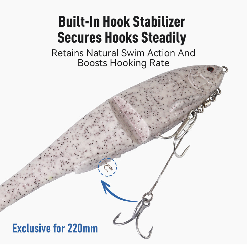 1 adet Yumuşak Eklemli Swimbai - Fishing Lure Swimbait incelemesi ve fiyatı