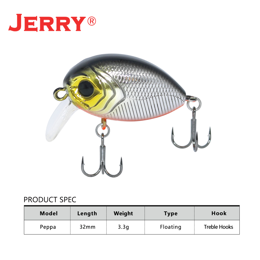 Jerry Peppa Wobbler Cazibesi Y - Fishing Lure Crankbait incelemesi ve fiyatı