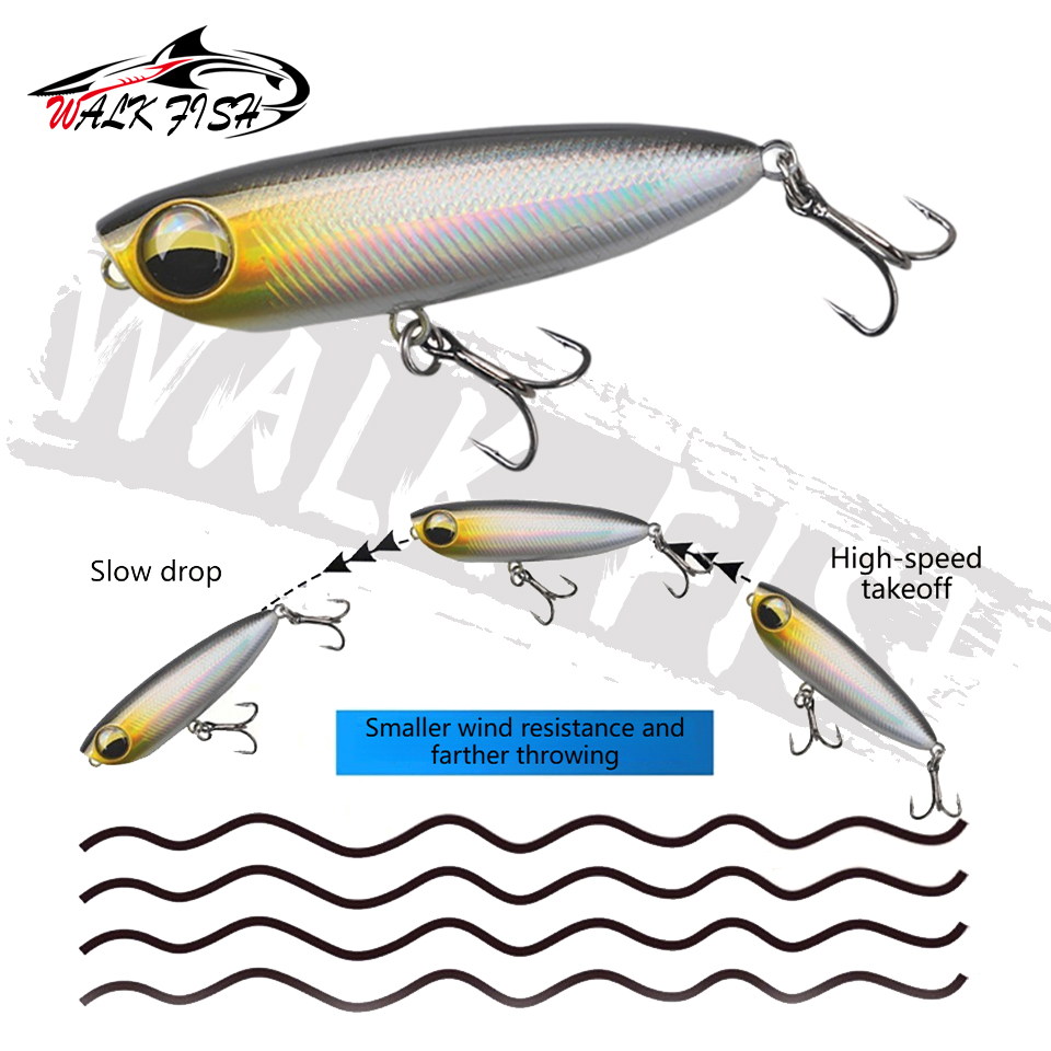 WALK FISH 1 Adet 6cm 5.6g Yüze - Fishing Lure Topwater incelemesi ve fiyatı