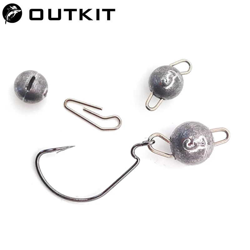 OUTKIT 10 adet/grup Kurşun Kaf - Fishing Lure Accessories incelemesi ve fiyatı